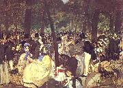Edouard Manet Music in the Tuileries oil painting artist